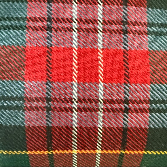 Coach Hamptons Tartan Plaid Wool Tote - Red Holiday Archive (2002) Vintage - Picture 6 of 11